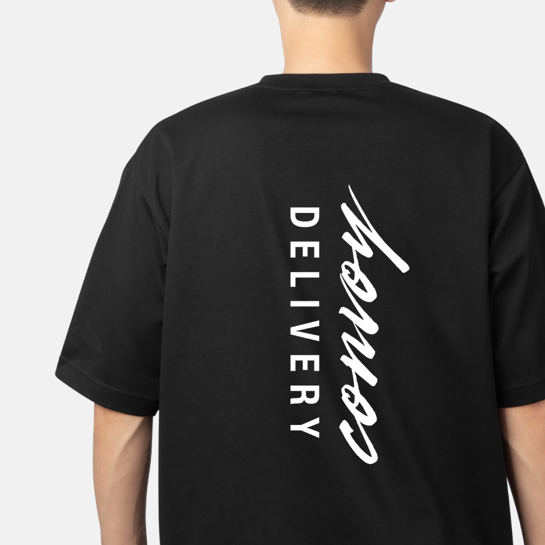 Black and White Minimalist T-Shirt Mockup Instagram Post
