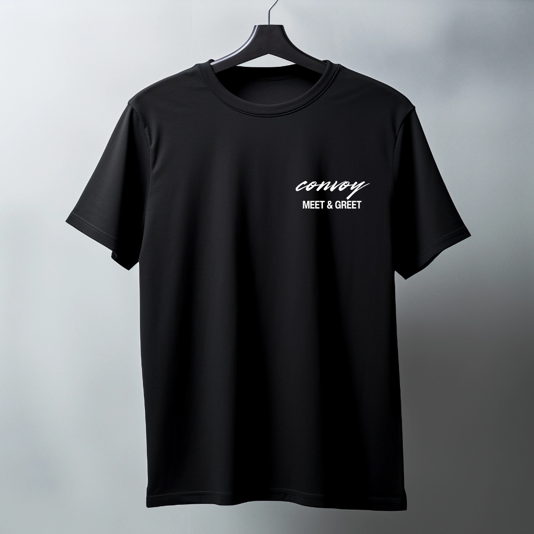 Black and White Minimalist T-Shirt Mockup Instagram Post